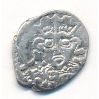 Денга Псковская 1424-1510 г. Довмонт _состояние  ХF