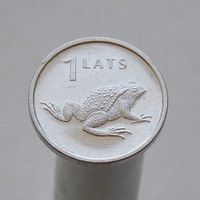 Латвия 1 лат 2010 Лягушка