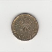 1 грош Польша 2018 Лот 0619