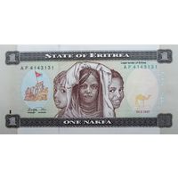 Werty71 Эритрея 1 накфа 1997 UNC банкнота
