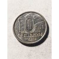 Бразилия 10 сентаво 1990