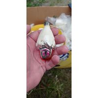 РЕДКАЯ ЁЛОЧНАЯ ИГРУШКА СССР  ДОМИК ЛОТ 29 КАТАЛОГ СОСТОЯНИЕ ! НА  ФОТО . ОРИГИНАЛ  .  Распродажа Коллекции !!! . Экспресс  Аукцион  не с рубля без МПЦ и прочего 3 ДНЯ  .Много лотов в продаже .