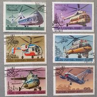 Марки история авиации 1980 СССР