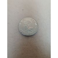 20 франков французская Полинезия