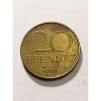 ГДР 20 пфенинг 1969