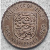 Джерси 2 новых пенса 1980