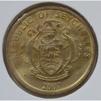 Сейшелы 10 центов 2007 год.