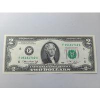 2 доллара 1976 года F