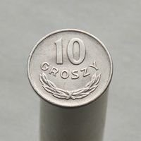 Польша 10 грошей 1949  Медно-никель
