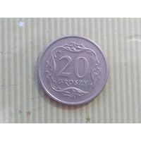 20 грош Польша 1991 годы  лот 9