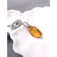 Кулон из натурального янтаря с цепочкой (1)