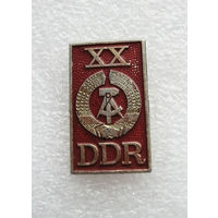 20 лет ГДР. XX DDR. Герб ГДР#4035-CP64