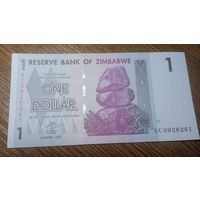 Зимбабве 1 доллар 2007