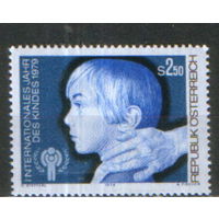 Полная серия из 1 марки 1979г. Австрия "Международный год ребенка" MNH