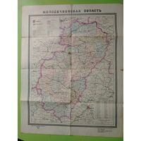 Карта молодечненской области