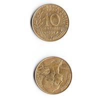 10 сантимов Франция 1994 год