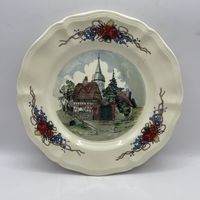 Тарелка Sarreguemines, Obernai. Франция. Арт 3543
