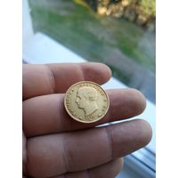 Золотая монета Италия 40 лир 1810 Королевство Наполеона