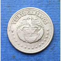 Колумбия 20 сентаво 1956