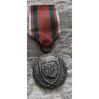 Медаль старая Польша редкая номер 1