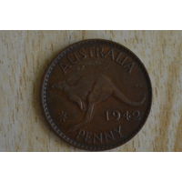 Австралия 1 пенни 1942 с 1 руб