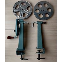 Устройство для перемотки кинопленки и катушки СССР