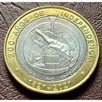 Коста-Рика 500 колонов, 2021 200 лет независимости  С РУБЛЯ