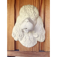 Лот С 1 РУБЛЯ, без МЦ! много лотов! Настенная декоративная фигурка собаки (спрингер-спаниель)