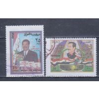 [1219] Ирак 2000. Политика.Саддам Хусейн. Гашеная серия.