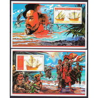 1986 Джибути  Корабли с парусами ФЛОТ MNH