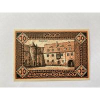 Нотгельд 10 пфеннигов Лаунштедт. Веймарская республика - 1602