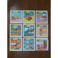 Вкладыши от жвачки Sindebad Синдбад Цена за лот 9шт