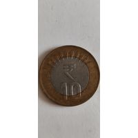 Индия 10 рупий 2016