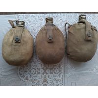 Фляги армейские. 3 шт.