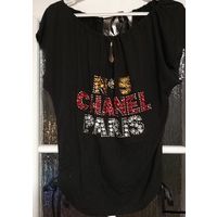 Красивая трикотажная майка, на р-р 44-48