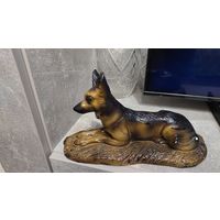 Статуэтка гипс собака