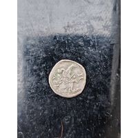 Двойной денарий вкл 1567 г