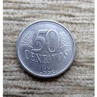 Werty71 Бразилия 50 сентаво 1994