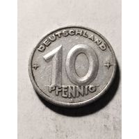 ГДР 10 пфенинг 1948