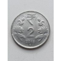 Индия. 2 рупии 2015 года. (4)
