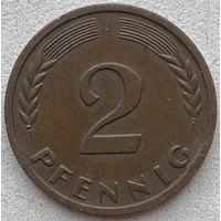 Германия 2 пфеннига 1965 г. J