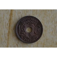 Французский Индокитай 1/2 цента 1939 с 1 руб  Нечастая!