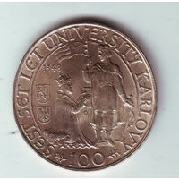 Чехословакия, 100 крон 1948 год - состояние !