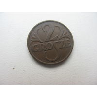 Польша 2 гроша  1932   ( В ОЧЕНЬ в хорошем состоянии )