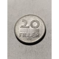 Венгрия 20 филлер 1971