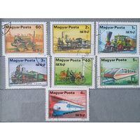 Венгрия поезда 7шт