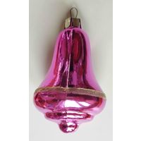 Елочная игрушка СССР. Колокольчик