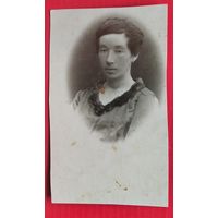 Фото женщины. 1919 г. 6х10 см