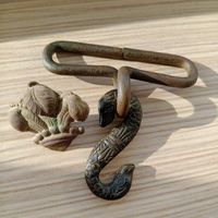 Зацеп змейка царизм пряжка РИА змея до 1917 года в отличном состоянии