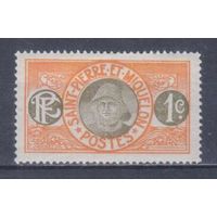 [838] Французские колонии. Сент-Пьер и Микелон 1909. Рыбак. МН